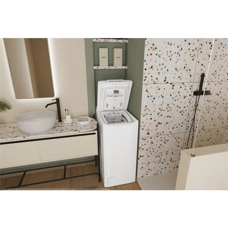 CANDY TCA283D2-S LAVATRICE CON CARICO DALL'ALTO LIBERA INSTALLAZIONE 8KG CLASSE D
