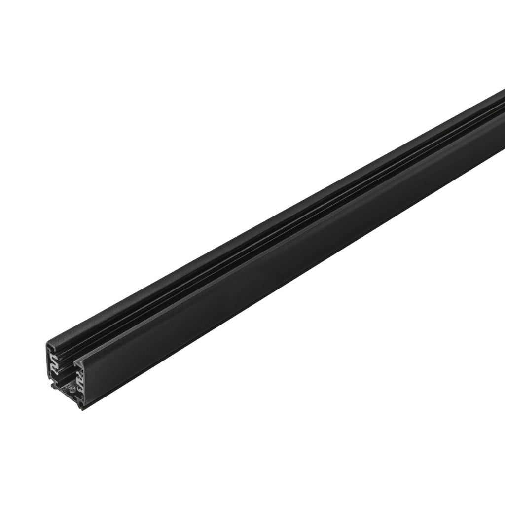 LED-RAIL-1M-NER BINARIO TRIFASE NERO 100X3,58X3,22CM INCLUSI TAPPI