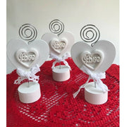 Trade Shop - Porta Foto Cuore A Spirale Fotografie Decorazioni Casa Portafoto Per Deco -