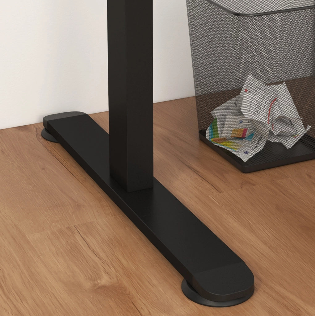 Scrivania elettrica sit-stand 140x70 cm nera