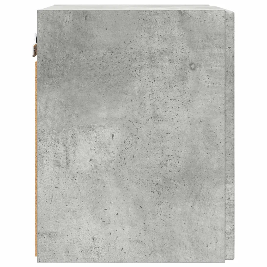 Mobile TV da parete 2 pz-Set di 2 Mobile TV a Muro-Credenza TV Calcestruzzo 30 x 31 x 40 cm