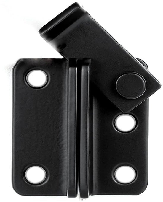 Gancio Scorrevole Resistente - Flip Gancio - Acciaio Inossidabile - Protezione di Sicurezza - 62 x 50mm - Resistentente al Fusto e Impermeabile - Piastrino di Chiusura