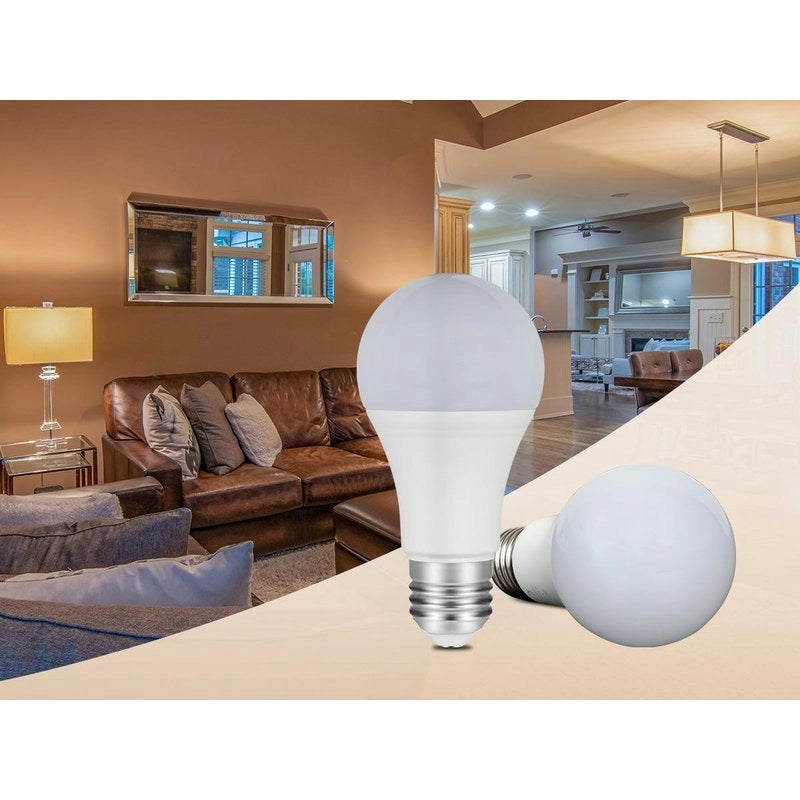 Lampada A Led E27 Con Sensore Crepuscolare 9W 810 Lumen A60 6500K Day Night Sensor