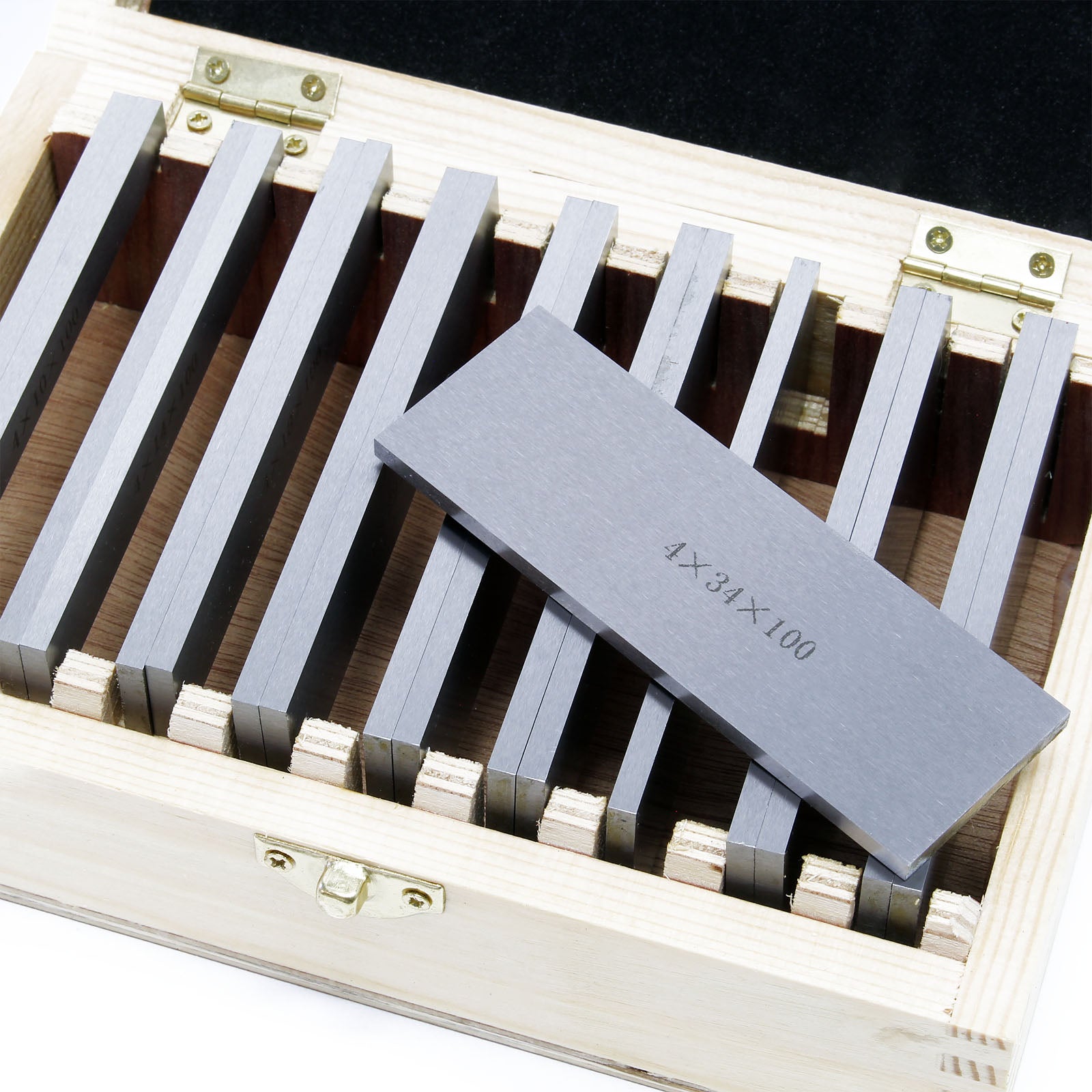 Set barre di precisione parallele 100mm 18 pezzi Set 9 coppie Supporto per morsa e fresatura