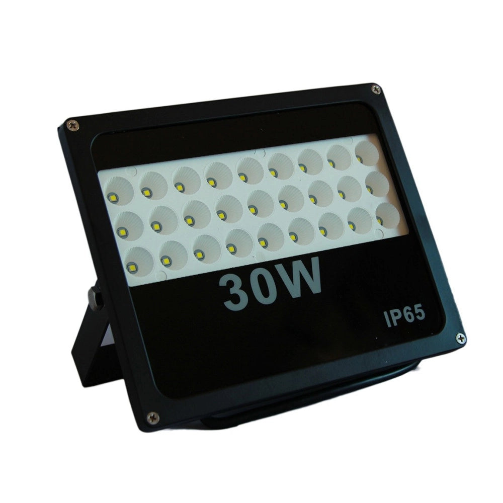 Trade Shop - Faro Proiettore Led Per Esterno A Aperto 10 30 50w Slim Spot Luce A Led Smd Ip65 -  30 Watt