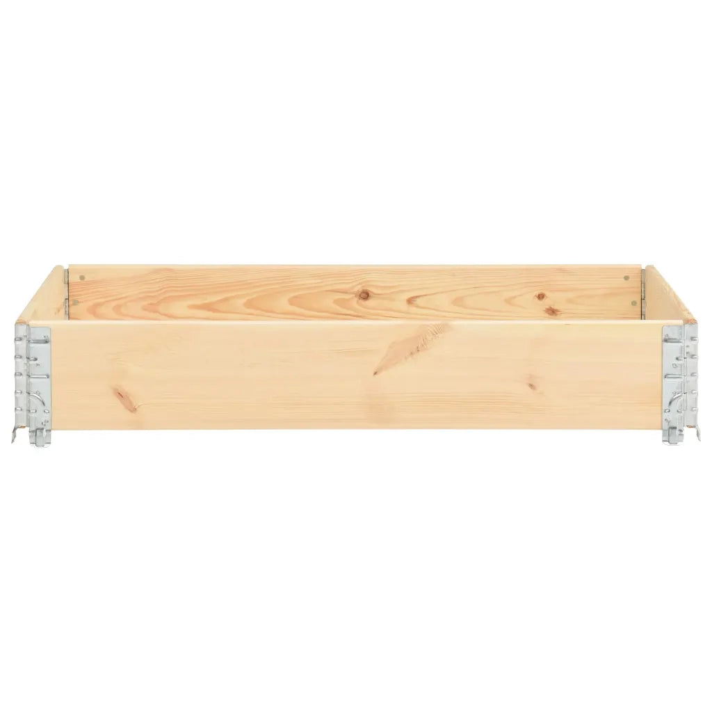 Collare per Pallet 80x120 cm in Legno Massello di Pino cod mxl 72582