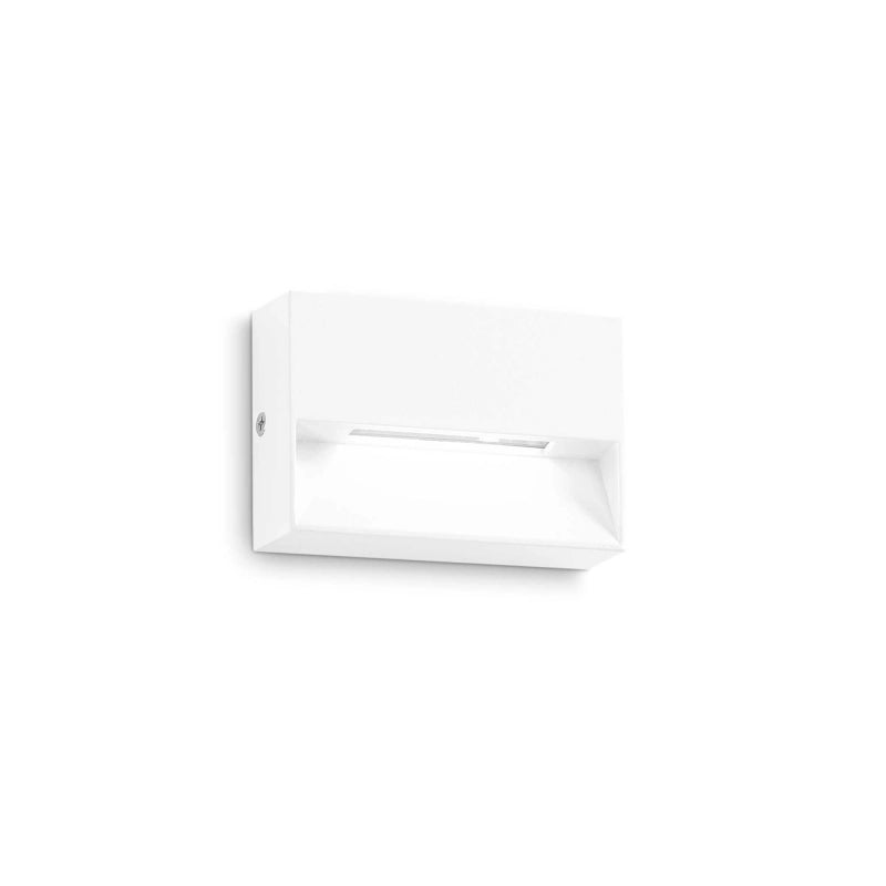 Lampada Da Parete Dedra Ap Small Bianco Ideal-Lux