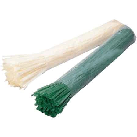 RAFIA SINTETICA A SPEZZONI 200 gr - colore verde - 15 kg