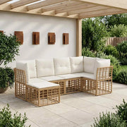 Set di divani da esterno Naturale Poliestere