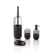Set bagno 4 pezzi IDRA nero