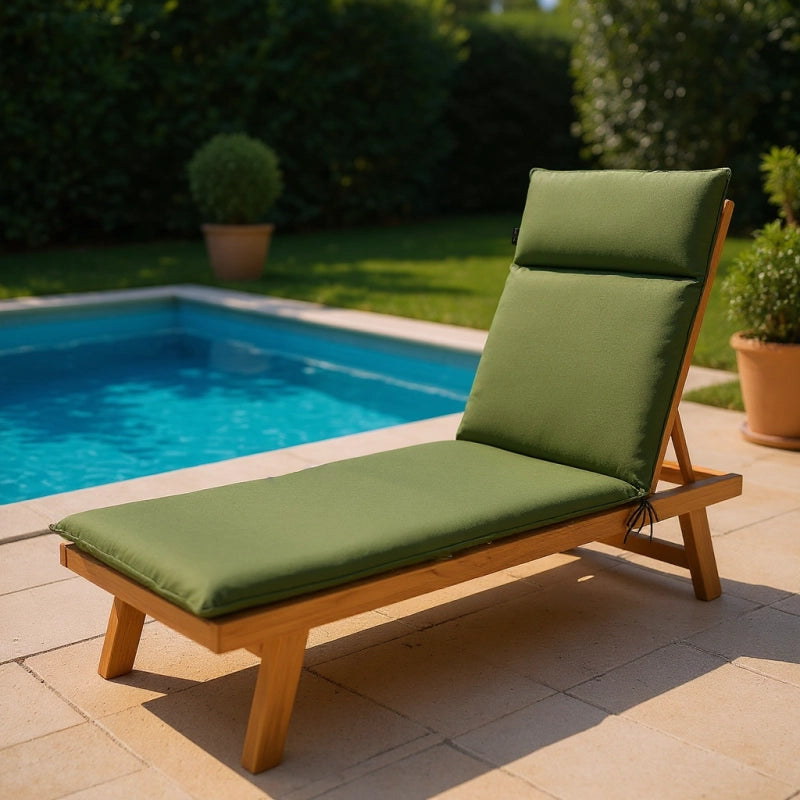 Coussin de bain de soleil ECO+ - MADISON SÃ©rie Canvas - Vert