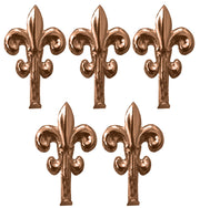 GANCETTO PER QUADRI GIGLIO 5 PZ.    mm. 48 - Bronzato 20.00 confezioni