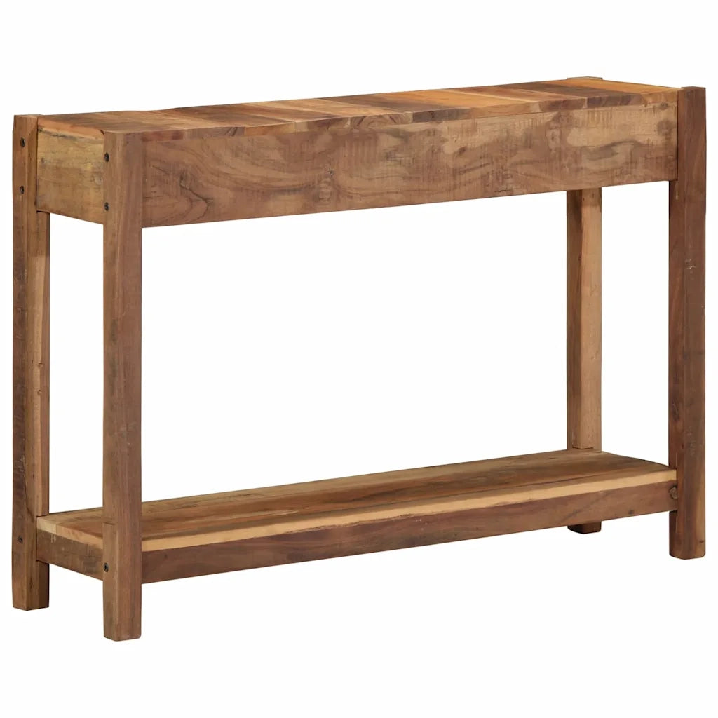 Tavolo consolle con cassetto Marrone 107 x 33 x 76 cm 4019623