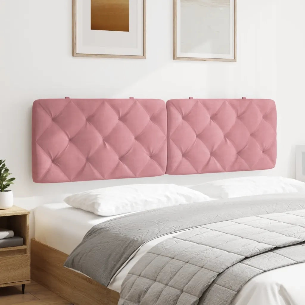 Cuscino Testiera Rosa 180 cm in Velluto 374744