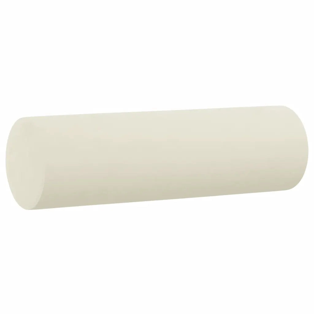 Set di Divani 3 pz con Cuscini Crema in Velluto 3201962