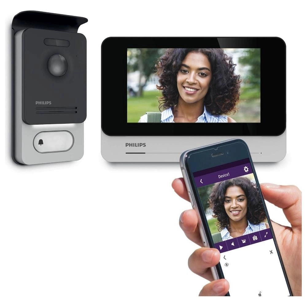 Philips videotelefono connesso welcome eye connect 2 - 531036