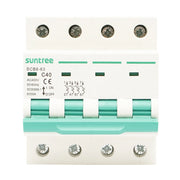 Interruttore automatico trifase tipo 4P, 40A, 400VAC Suntree