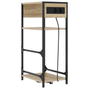 Comodino | Armadio da Notte | Mobiletto da notte Rovere Sonoma 40 x 27 x 76 cm