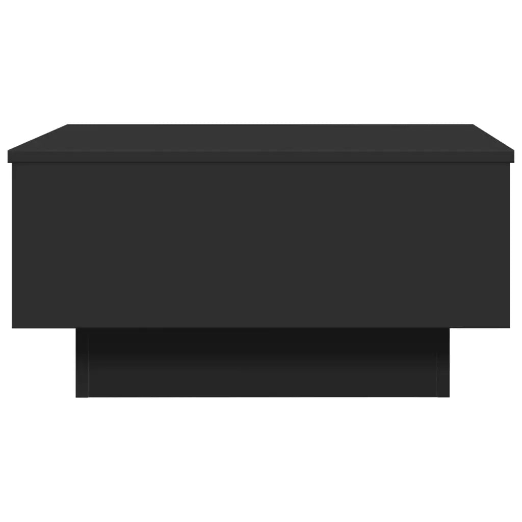Tavolino da Salotto Nero 60x45x31 cm in Legno Multistrato
