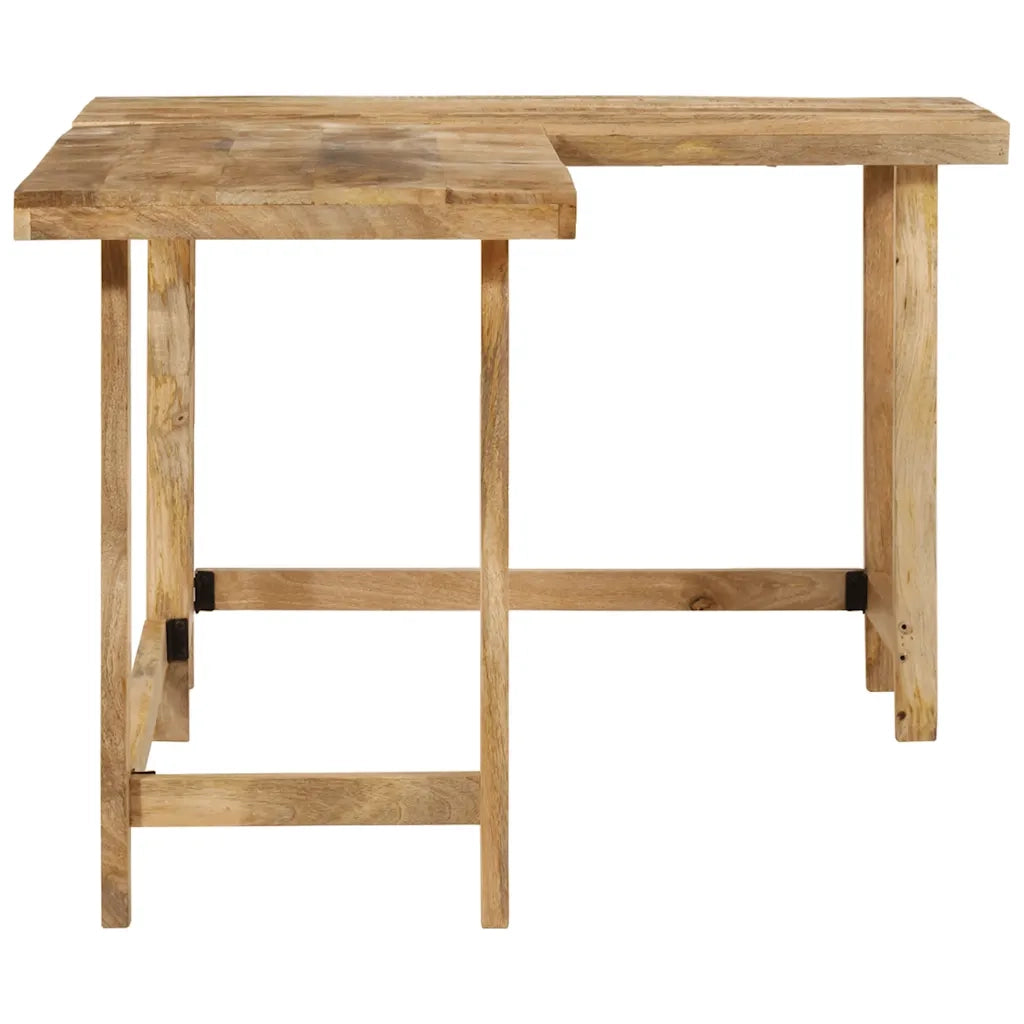 Scrivania 165x110x75 cm in Legno Massello di Mango 353334