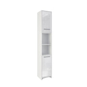Vicco Mobile bagno alto Bianco lucido/bianco 30 x 190 cm
