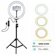 Trade Shop - Anello Luminoso Studio Fotografico Selfie Ring Light Tiktok Youtube Treppiedi -