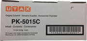 ORIGINAL Utax toner ciano PK-5015C 1T02R7CUT0 ~3000 Seiten
