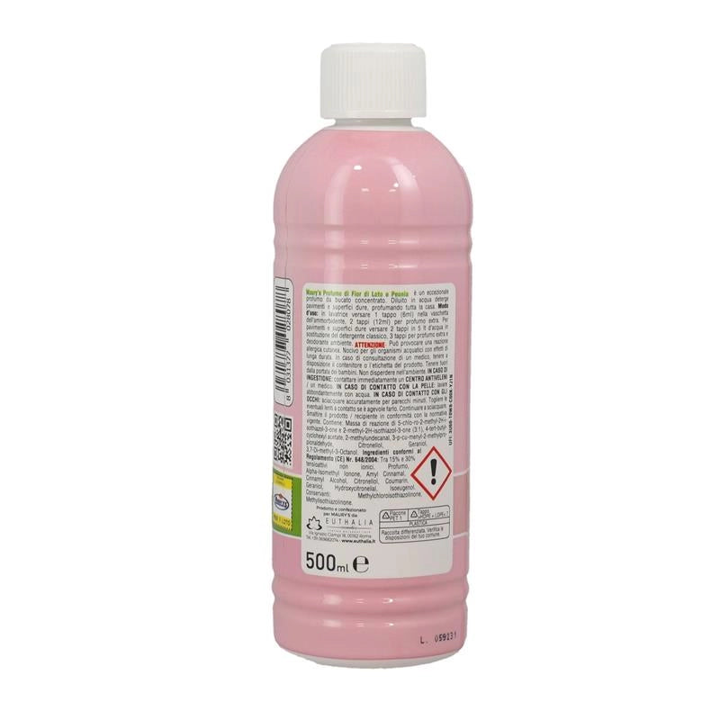 MAURY'S PROFUMATORE PER IL BUCATO IN FORMATO DA 500ML FIOR DI LOTO E PEONIA