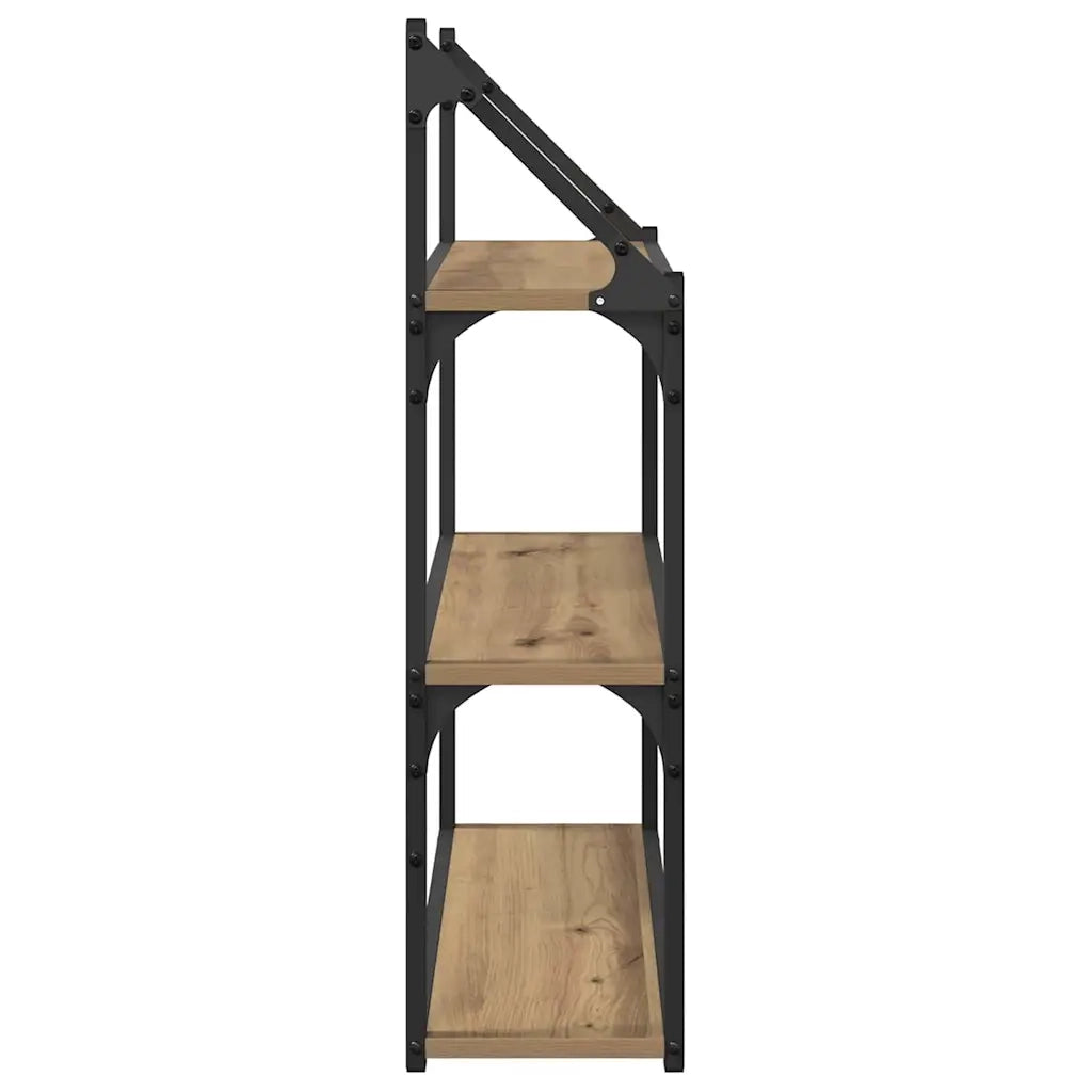 Scaffale da parete Rovere artigianale 60 x 21 x 78,5 cm 882791