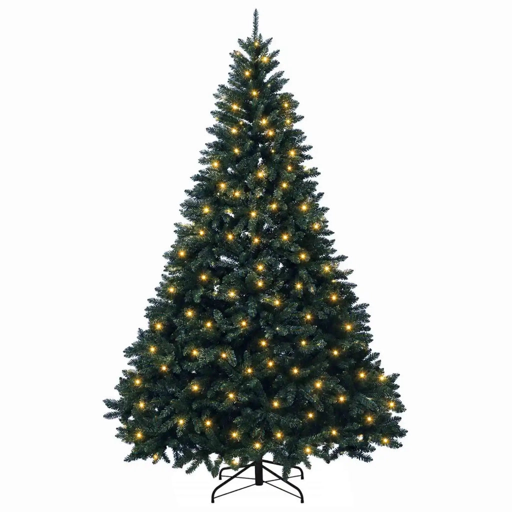 Albero di Natale artificiale a cerniera verde scuro 300 cm 3467324