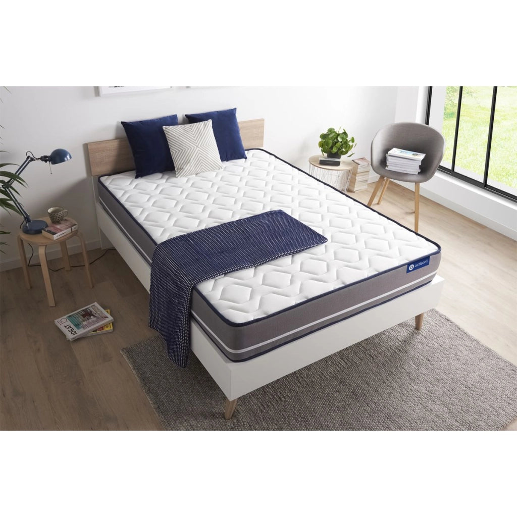 Materasso matrimoniale Actilatex pur 200x200cm - Spessore : 20cm - Lattice e memory foam - Rigido