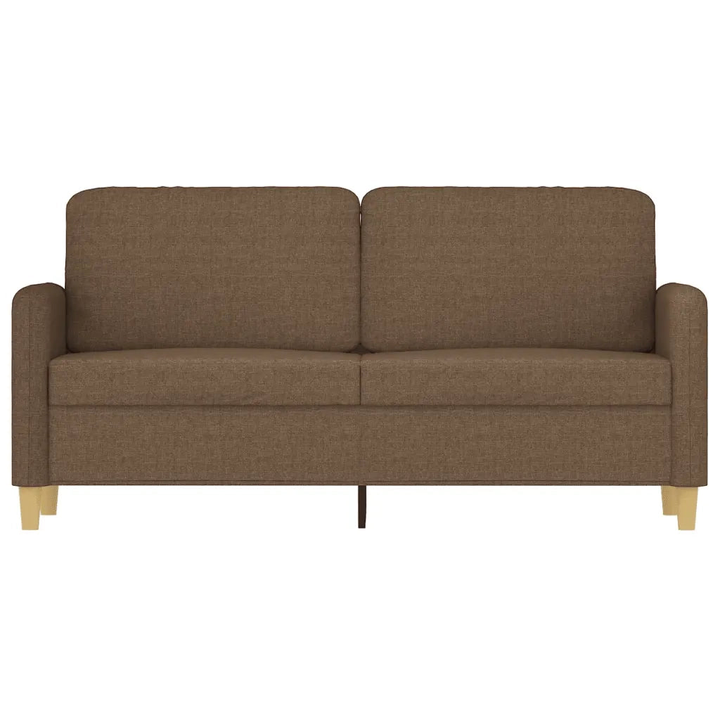 Divano a 2 Posti Marrone 140 cm in Tessutocod mxl 85408