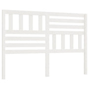 Testiera | Testata per Letto Bianca 166x4x100cm in Legno Massello di Pino