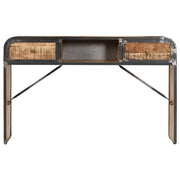 Credenza-Buffet-Armadio da cucina 120x30x75 cm in Legno Massello di Mango