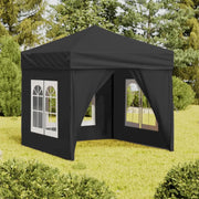 Tenda per Feste Pieghevole con Pareti Laterali Antracite 2x2 m 93502