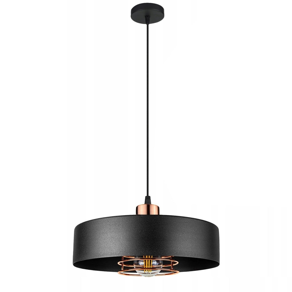 Lampada APP1246-1CP Black/rose Gold