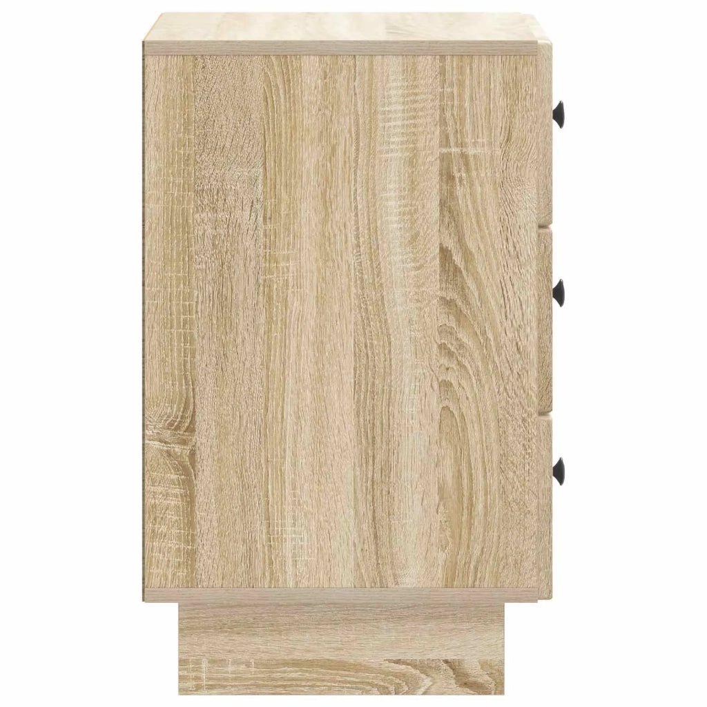 Comodino | Armadio da Notte | Mobiletto da notte con cassetto Rovere Sonoma 43 x 41 x 66,5 cm
