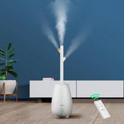 Umido per camera da letto per bambini 5 litri con imbottitura superiore - nebbia fresca - olii essenziali - stile ultramoderno - umido per aria bianco