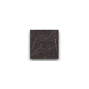 Top Tavolo Nobilitato Mineral Black Nero Quadro Cm 69x69x2,5