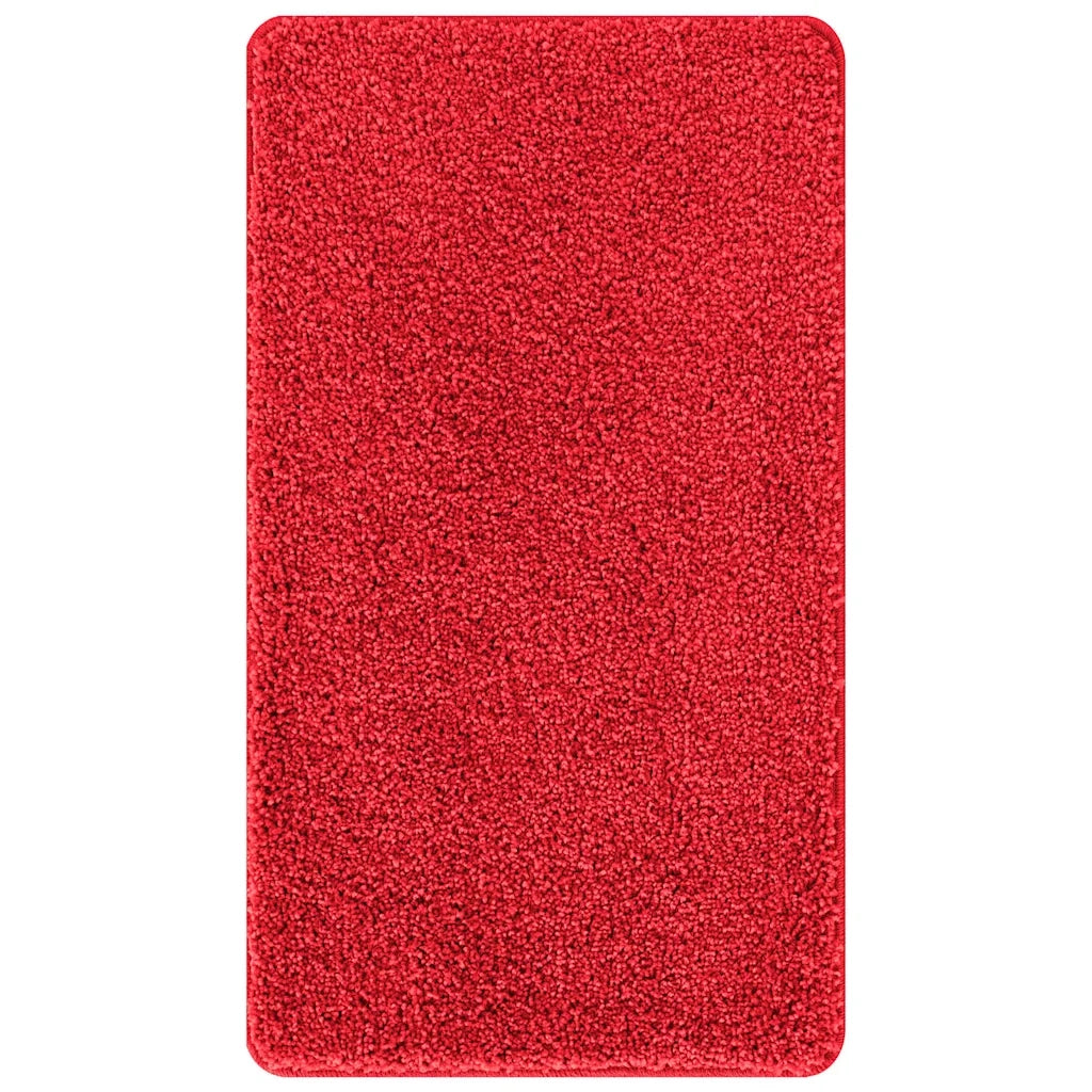 Tappetino da bagno antiscivolo Rosso 70 x 120 cm PP 4019848