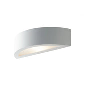 APPLIQUE CORTINA 1XE14 30X10XH7,5CM BIANCA.