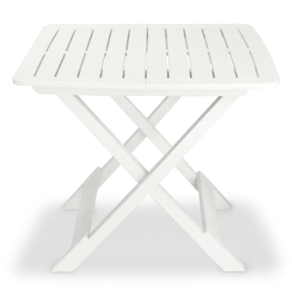 Set da giardino pieghevole in plastica bianca da 3 pezzi per mobili da esterno 02_0013545