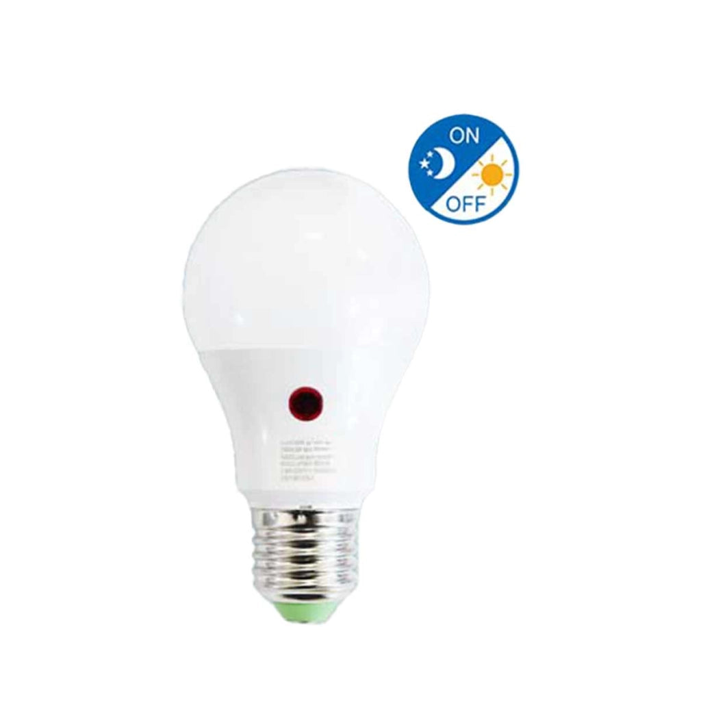 Lampada LED E27 9W con Sensore Crepuscolare 900lm 6500K A60 Day Night Sensor