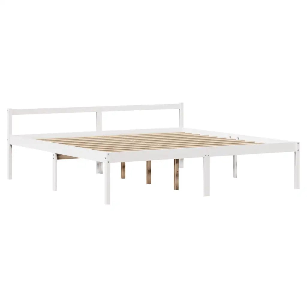 Giroletto con Libreria senza Materasso 180x200 cm in Legno Pino 3322023