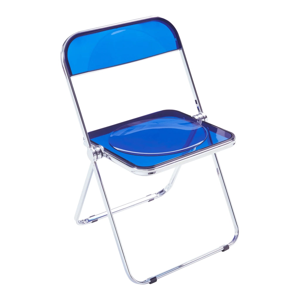 Set di 4 sedie pieghevoli da campeggio 74 x 46 x 47 cm blu scuro 03_0009847