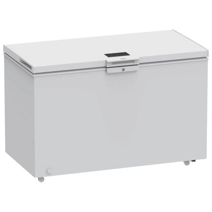 Whirlpool congelatore a pozzetto W3RHS37EW2, 371 litri, classe E, tecnologia 6° senso, FastFreeze, libera installazione, bianco