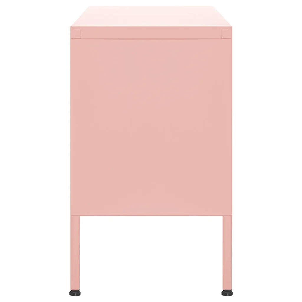 Mobile TV Rosa 105x35x50 cm in Acciaio cod mxl 12901