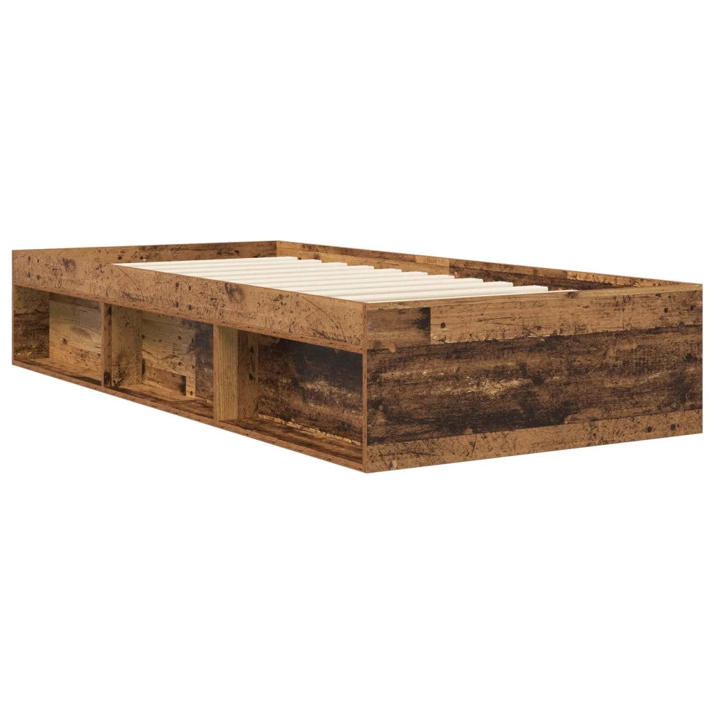 Telaio del letto con storage Legno antico 80 x 200 cm 3429520