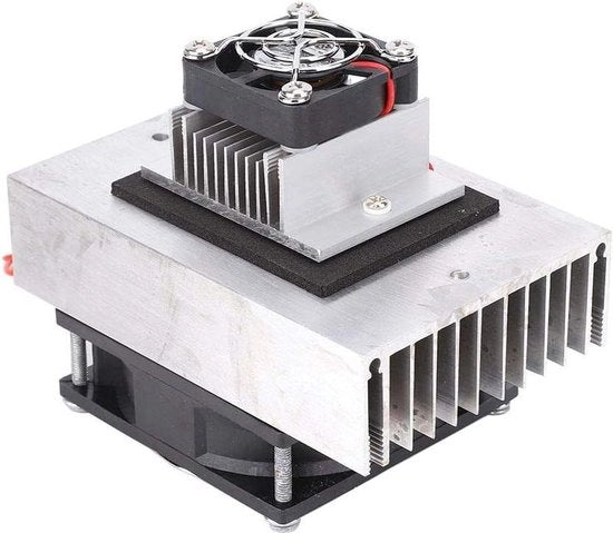 Kit di raffreddamento Mini climatizzatore sistema di raffreddamento - 12V condensatore in alluminio semiconduttore frigorifero DIY .
