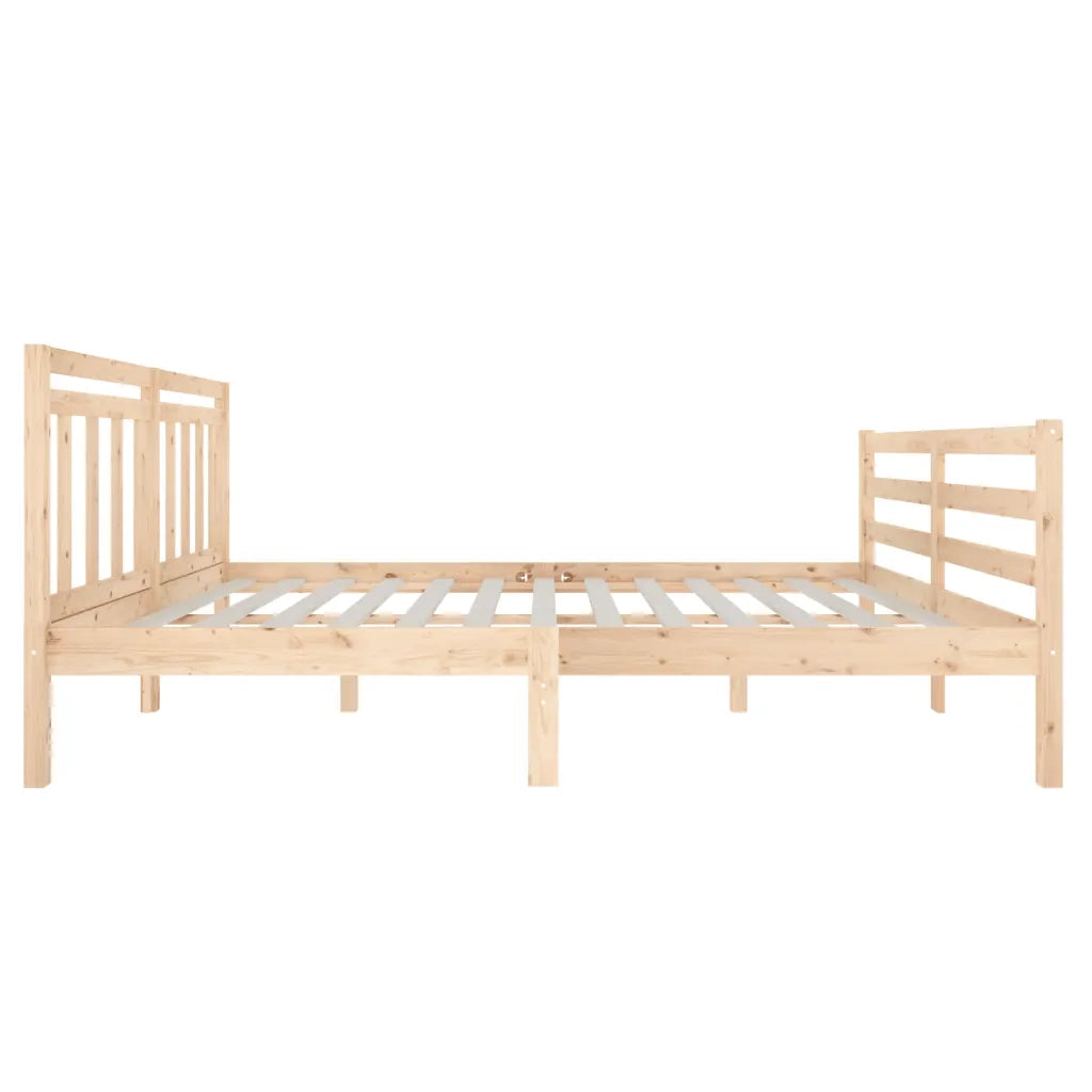 Giroletto-Struttura Letto 135x190 cm Double in legno Massello 788331